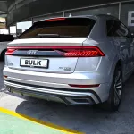 Audi Q8 2019 Model Year S-Line 55 TFSI GCC Specs Panoramic Roof Silver Color - Thumbnail 8