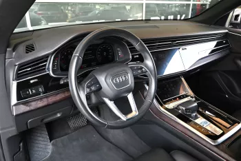 Audi Q8 2019 Model Year S-Line 55 TFSI GCC Specs Panoramic Roof Silver Color