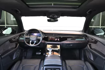 Audi Q8 2019 Model Year S-Line 55 TFSI GCC Specs Panoramic Roof Silver Color