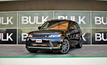 Range Rover Sport V6 Panoramic Roof 2019 Model Year Black Color