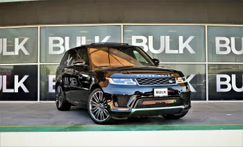Range Rover Sport V6 Panoramic Roof 2019 Model Year Black Color