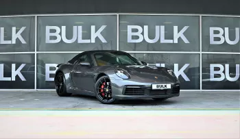 Porsche Carrera 911 S Cabrio 2020 Model Year Gray Color Exterior