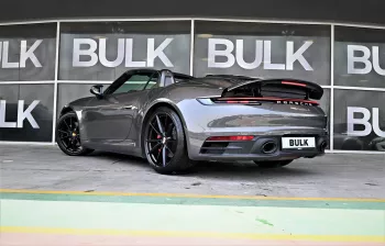 Porsche Carrera 911 S Cabrio 2020 Model Year Gray Color Exterior