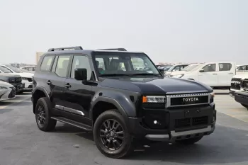 TOYOTA PRADO TXL3 2.4L TURBO 2024 MODEL YEAR BLACK COLOR EXTERIOR