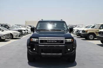TOYOTA PRADO GXL 2.4L TURBO 2024 MODEL YEAR BLACK COLOR EXTERIOR