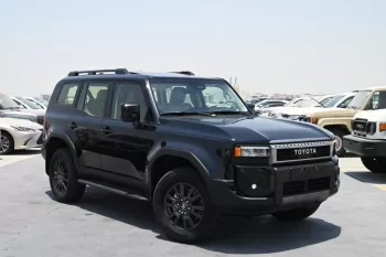 TOYOTA PRADO GXL 2.4L TURBO 2024 MODEL YEAR BLACK COLOR EXTERIOR