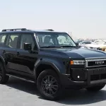 TOYOTA PRADO GXL 2.4L TURBO 2024 MODEL YEAR BLACK COLOR EXTERIOR - Thumbnail 2