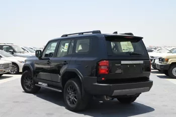 TOYOTA PRADO GXL 2.4L TURBO 2024 MODEL YEAR BLACK COLOR EXTERIOR