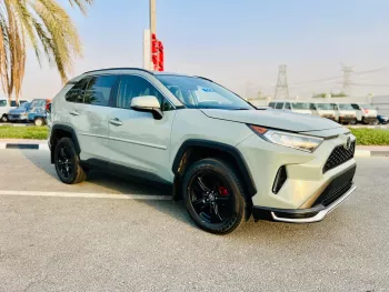 TOYOTA RAV4 XLE 2.4L PETROL 2021 MODEL YEAR GREEN COLOR