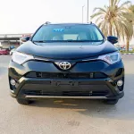 TOYOTA RAV4 XLE 2.4L PETROL 2018 MODEL YEAR BLACK COLOR - Thumbnail 1