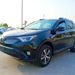 TOYOTA RAV4 XLE 2.4L PETROL 2018 MODEL YEAR BLACK COLOR - Thumbnail 3