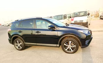 TOYOTA RAV4 XLE 2.4L PETROL 2018 MODEL YEAR BLACK COLOR