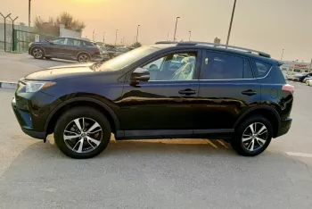 TOYOTA RAV4 XLE 2.4L PETROL 2018 MODEL YEAR BLACK COLOR