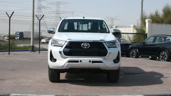 Toyota Hilux 2.4L Diesel D/CAB 2023 Model Year White Color Exterior