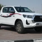 Toyota Hilux 2.4L Diesel D/CAB 2023 Model Year White Color Exterior - Thumbnail 2