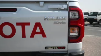 Toyota Hilux 2.4L Diesel D/CAB 2023 Model Year White Color Exterior