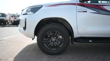 Toyota Hilux 2.4L Diesel D/CAB 2023 Model Year White Color Exterior