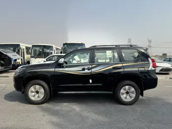Toyota Prado VX (GRJ150) 4.0L 4WD 2023 Model Year Black Color Exterior