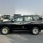 Toyota Prado VX (GRJ150) 4.0L 4WD 2023 Model Year Black Color Exterior - Thumbnail 2