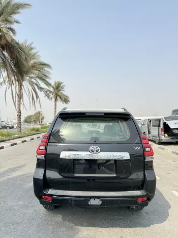 Toyota Prado VX (GRJ150) 4.0L 4WD 2023 Model Year Black Color Exterior