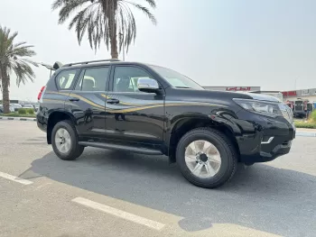 Toyota Prado VX (GRJ150) 4.0L 4WD 2023 Model Year Black Color Exterior