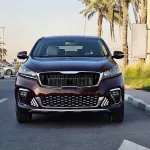 KIA SORENTO L 2.4L V4 LOW MILEAGE 2020 MODEL YEAR MAROON COLOR - Thumbnail 2