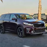 KIA SORENTO L 2.4L V4 LOW MILEAGE 2020 MODEL YEAR MAROON COLOR - Thumbnail 1
