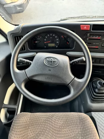 2024 Toyota Coaster 4.0L Diesel 23 seater 2024 with cool box, luggage rack, and curtains