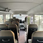 2024 Toyota Coaster 4.0L Diesel 23 seater 2024 with cool box, luggage rack, and curtains - Thumbnail 10