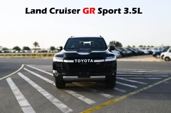 Toyota Land Cruiser GR sport 3.5L Twin Turbo 2024 Model Year Black Color
