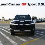Toyota Land Cruiser GR sport 3.5L Twin Turbo 2024 Model Year Black Color - Thumbnail 1