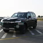 Toyota Land Cruiser GR sport 3.5L Twin Turbo 2024 Model Year Black Color - Thumbnail 2