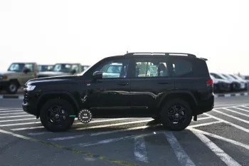 Toyota Land Cruiser GR sport 3.5L Twin Turbo 2024 Model Year Black Color