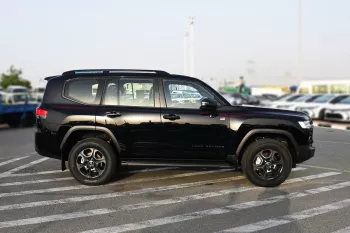 Toyota Land Cruiser GR sport 3.5L Twin Turbo 2024 Model Year Black Color
