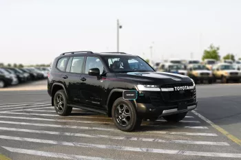 Toyota Land Cruiser GR sport 3.5L Twin Turbo 2024 Model Year Black Color
