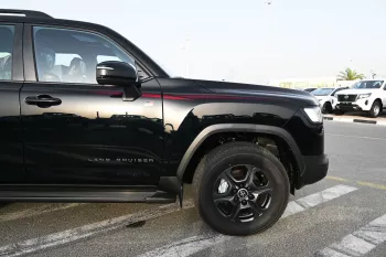 Toyota Land Cruiser GR sport 3.5L Twin Turbo 2024 Model Year Black Color