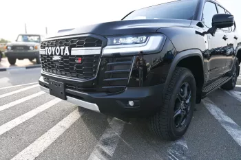 Toyota Land Cruiser GR sport 3.5L Twin Turbo 2024 Model Year Black Color