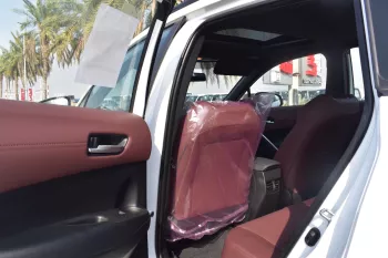 Toyota Corolla Cross 1.8L Hybrid 2024 Model Year White Color Exterior