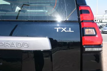 Toyota Prado TXL 2023 Model Year 2.7L Petrol Black Color Exterior