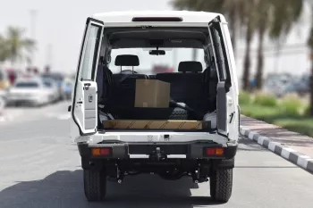 Toyota Land Cruiser Hard Top 4.5L Diesel V8 M/T 2024 Model Year White Color