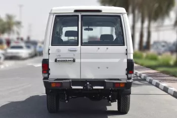 Toyota Land Cruiser Hard Top 4.5L Diesel V8 M/T 2024 Model Year White Color
