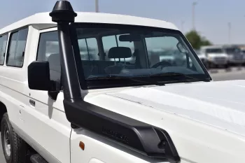 Toyota Land Cruiser Hard Top 4.5L Diesel V8 M/T 2024 Model Year White Color