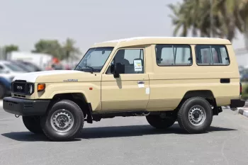 Toyota Land Cruiser Hard Top 4.0L petrol GRJ78 M/T 2024 Model Year Beige Color