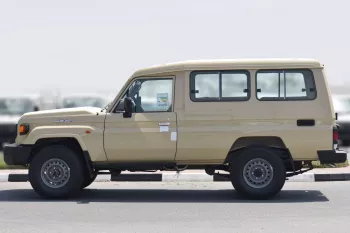 Toyota Land Cruiser Hard Top 4.0L petrol GRJ78 M/T 2024 Model Year Beige Color