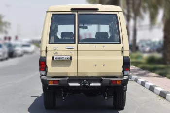 Toyota Land Cruiser Hard Top 4.0L petrol GRJ78 M/T 2024 Model Year Beige Color