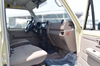 Toyota Land Cruiser Hard Top 4.0L petrol GRJ78 M/T 2024 Model Year Beige Color