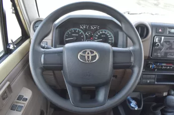 Toyota Land Cruiser Hard Top 4.0L petrol GRJ78 M/T 2024 Model Year Beige Color