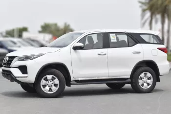 Toyota Fortuner 2.4L Diesel 4WD A/T 2024 Model Year White Color
