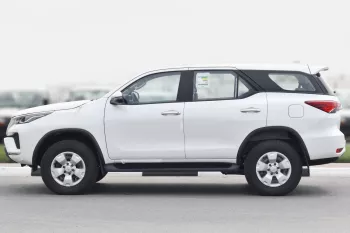 Toyota Fortuner 2.4L Diesel 4WD A/T 2024 Model Year White Color