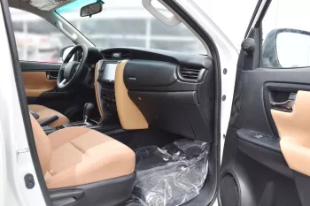 Toyota Fortuner 2.4L Diesel 4WD A/T 2024 Model Year White Color